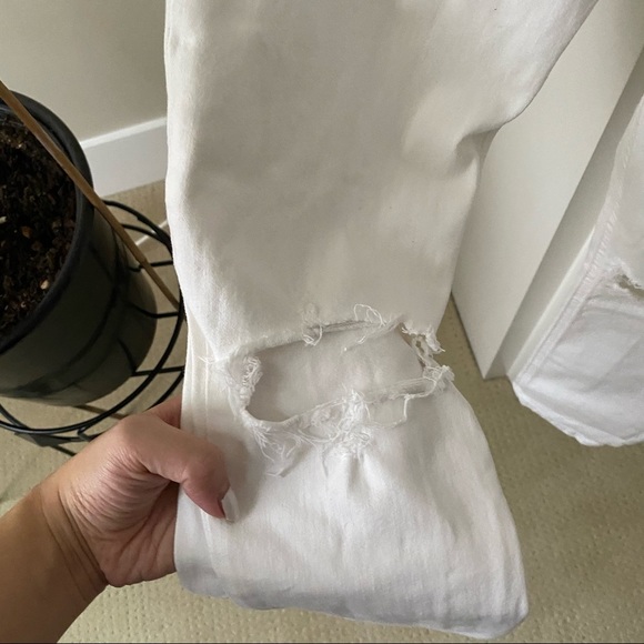 TOPSHOP White High Waisted Jamie Skinny Jeans - Picture 3 of 11